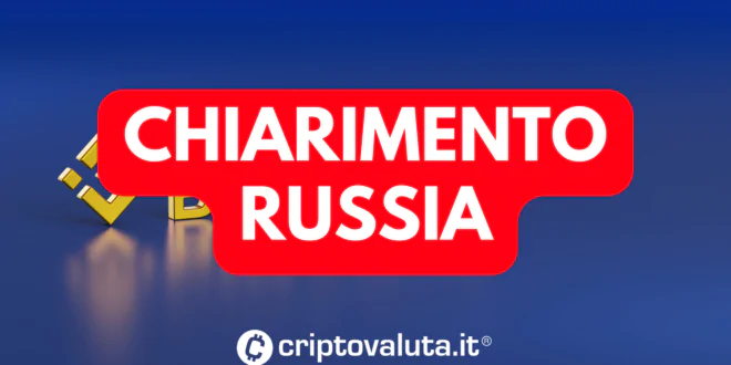 Chiarimento russia Binance