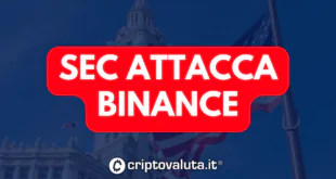 SEC BINANCE ATTACCO