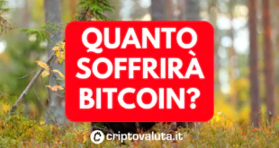 QUANTO SOFFRIRA BITCOIN