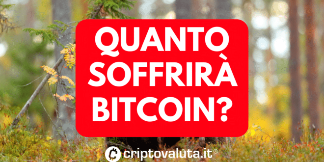 QUANTO SOFFRIRA BITCOIN