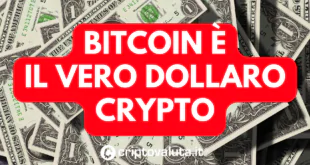 Bitcoin vero dollaro