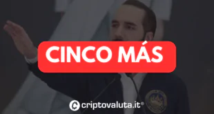 CINCO MAS BITCOIN