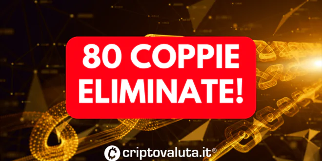 80 coppie via ELIMINATE