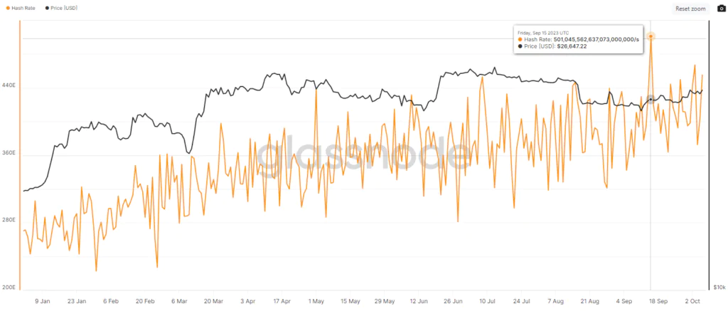 Hash Rate Bitcoin