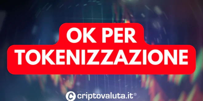 OK PER TOKENIZZAZIONE