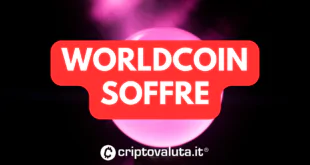 Worldcoin soffre