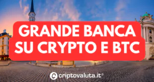 CRYPTO BITCOIN BANCA UE