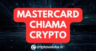 MASTERCARD CHIAMA CRYPTO