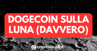 DOGECOIN SBARCA SULLA LUNA