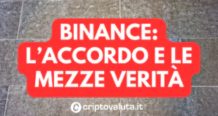 BINANCE MEZZE VERITA