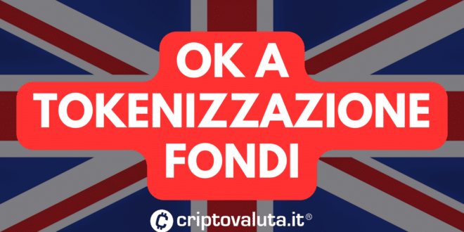 OK TOKENIZZAZIONE FONDI