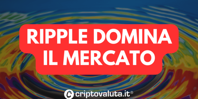 Ripple domina il mercato