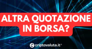 QUOTAZIONE IN BORSA