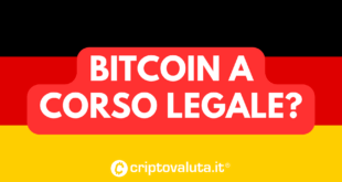 Bitcoin corso legale