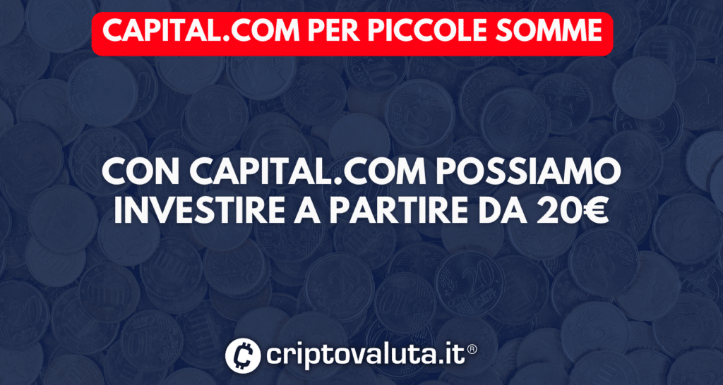 INvestire piccole somme con Capital.com