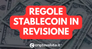 STABLECOIN REVISIONE REGOLE