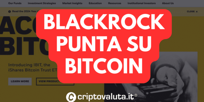 BLACKROCK SU BITCOIN