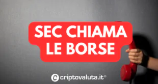 SEC CHIAMA LE BORSE