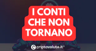 CONTI NON TORNANO