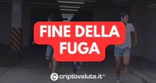 FINE FUGA BITCOIN