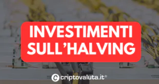 INVESTIMENTI HALVING BITCOIN