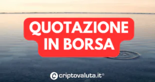 Ripple quotazione in Borsa