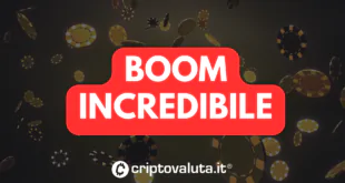 INCREDIBILE BOOM CRYPTO