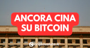 ANCORA CINA BITCOIN