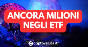 ANCORA MILIONI NEGLI ETF