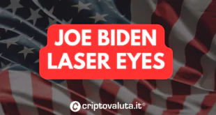 JOE BIDEN LASER EYES