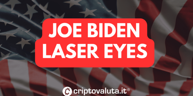 JOE BIDEN LASER EYES