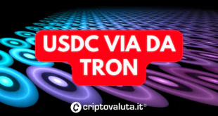 USDC VIA TRON