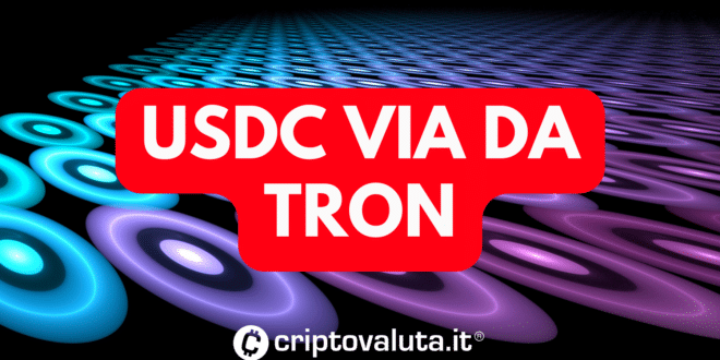 USDC VIA TRON