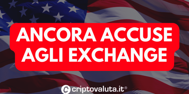 Ancora accuse agli exchange