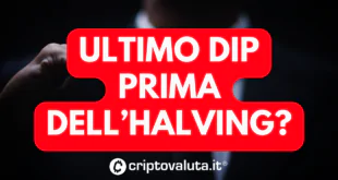 ULTIMO DIP PRIMA HALVING