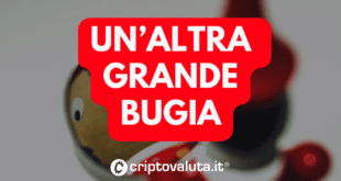 grande bugia crypto