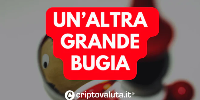 grande bugia crypto