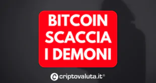 BITCOIN SCACCIA DEMONI