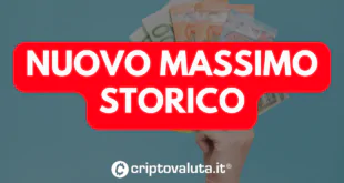 NUOVO MASSIMO STORICO EURO