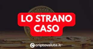 STRANO CASO BTC