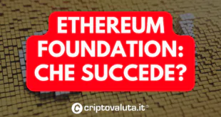 ETHEREUM FOUNDATION COSA SUCCEDE