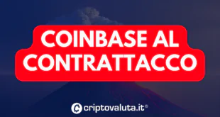 COINBASE CONTRATTACCO