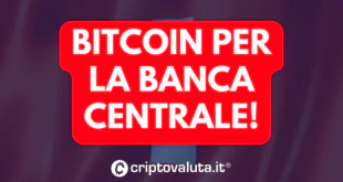 BITCOIN BANCA CENTRALE