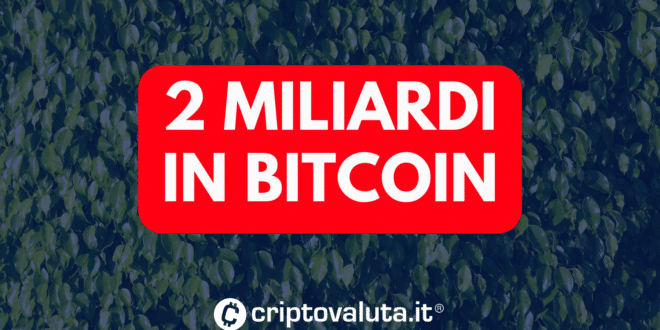 2 miliardi bitcoin