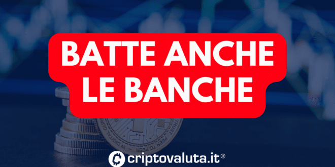 TETHER BATTE BANCHE