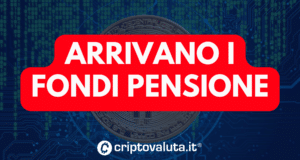 ARRIVANO FONDI PENSIONE