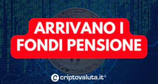 ARRIVANO FONDI PENSIONE