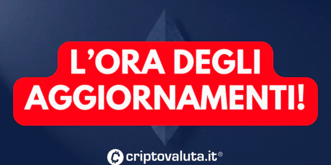 ORA AGGIORNAMENTI CRYPTO