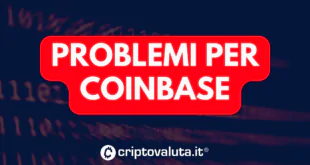 PROBLEMI COINBASE