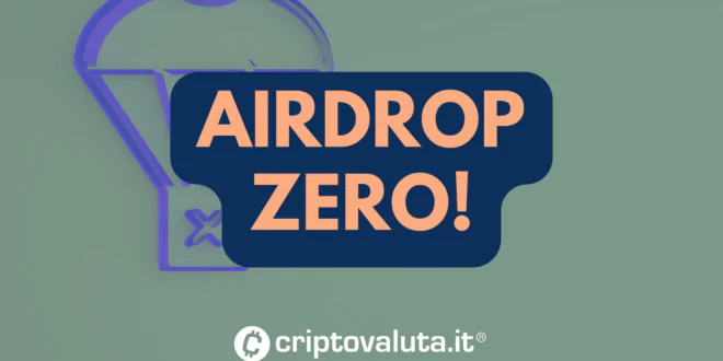 partecipare airdrop zero